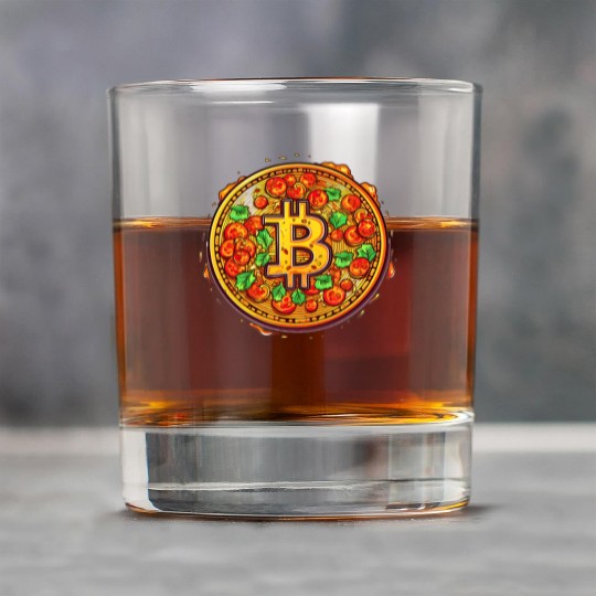Pizza Bitcoin Funny Mining Crypto Currency Trader Rock Glasses