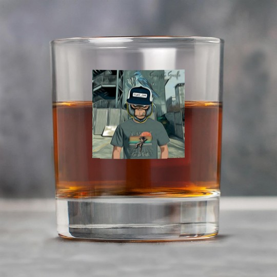 Gangsta Gorilla-Silverback Swanson Gorilla Wear Rock Glasses