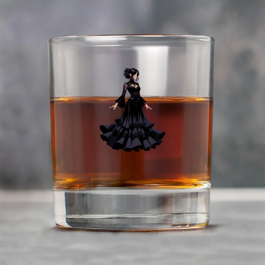 Gothic Elegance in Flamenco dance Rock Glasses