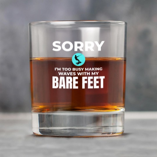 Barefoot Water Skiing Extreme Sports Barefooting Rock Glasses