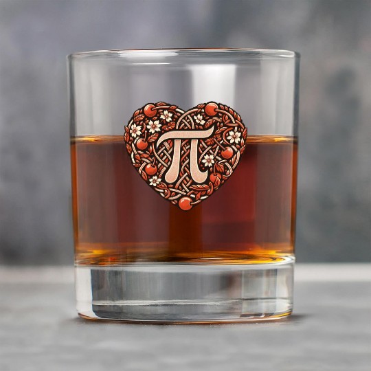 Cherry PI Day Rock Glasses