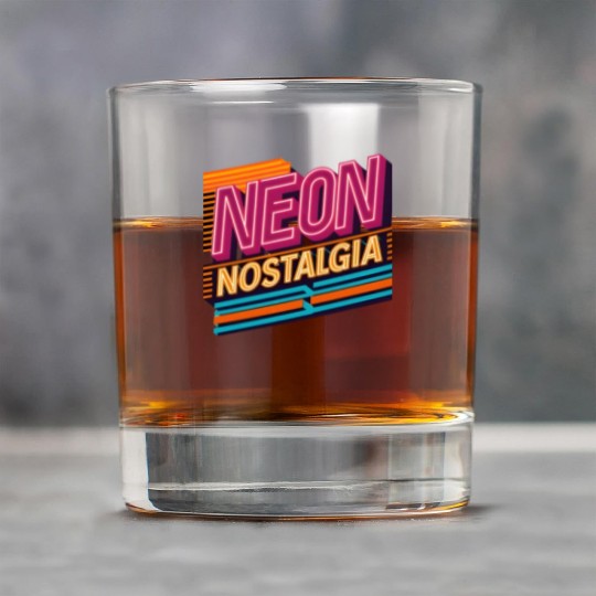 Neon Nostalgia: Pay homage to the retro neon aesth Rock Glasses