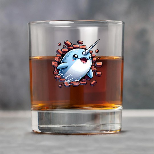 Narwhal Surprise Rock Glasses