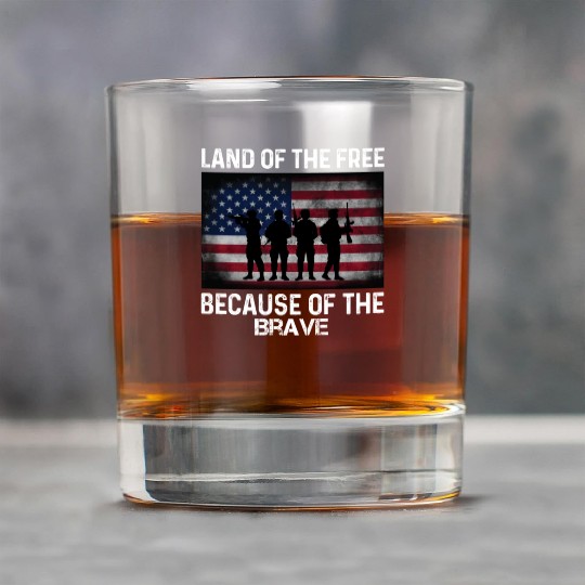 Land of the free because of the brave Rock Glasses