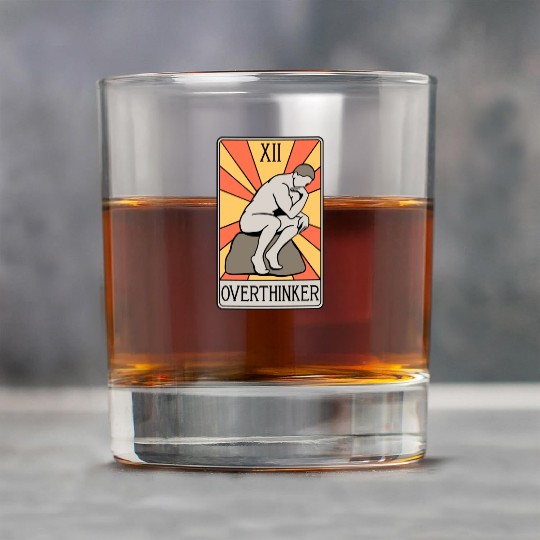 Overthinker Tarot Card - Introvert - Anxiety Rock Glasses