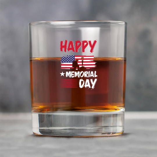 Memorial day Rock Glasses