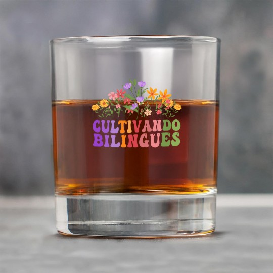 Cultivando Bilingües Spanish Teacher Rock Glasses