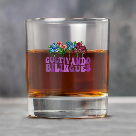 Cultivando Bilingües Spanish Teacher Rock Glasses