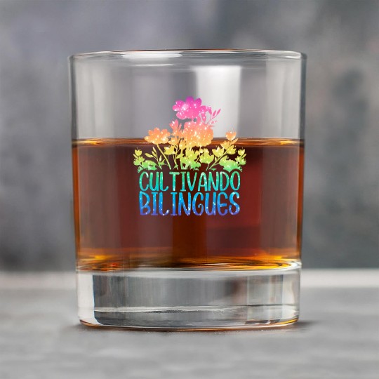 Cultivando Bilingües Spanish Teacher Rock Glasses