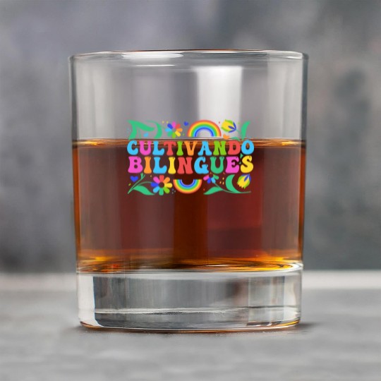 Cultivando Bilingües Spanish Teacher Rock Glasses