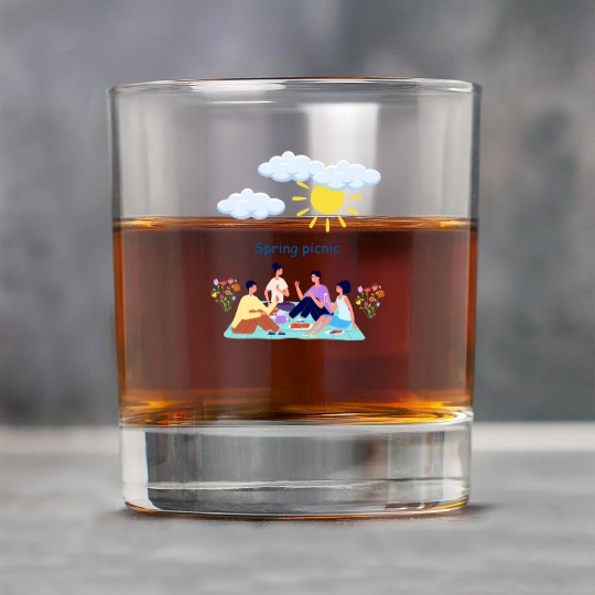 Spring picnic 1 Rock Glasses