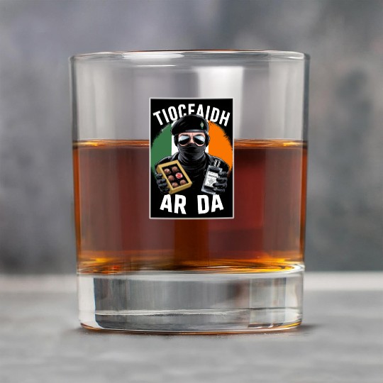 Irish Fathers Day - Tiocfaidh Ár Lá Rock Glasses
