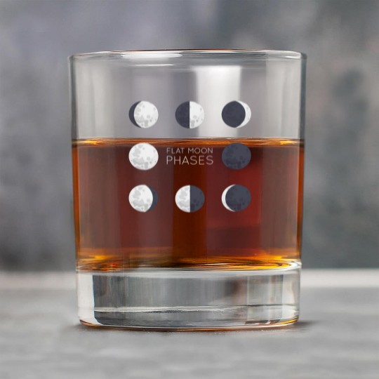 Cool Full Moon - Solar Eclipse, Moon Phases Total Rock Glasses