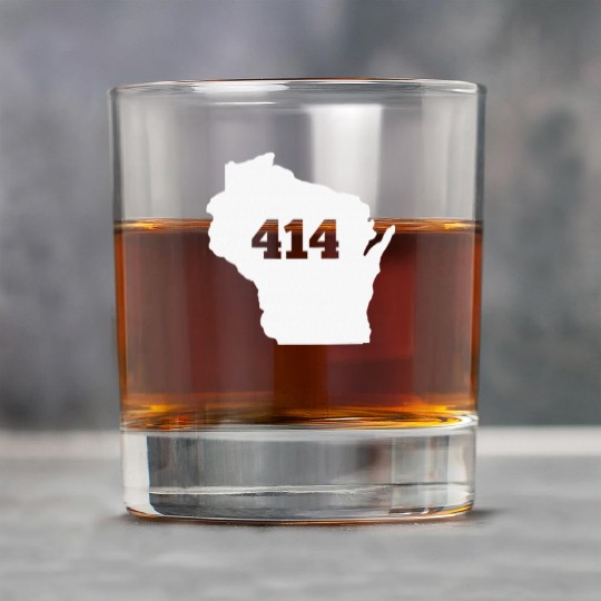 Wisconsin 414 Area Code Rock Glasses