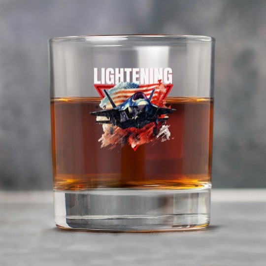 F35 Lightning Fighter Jet Plane Veteran Military Rock Glasses