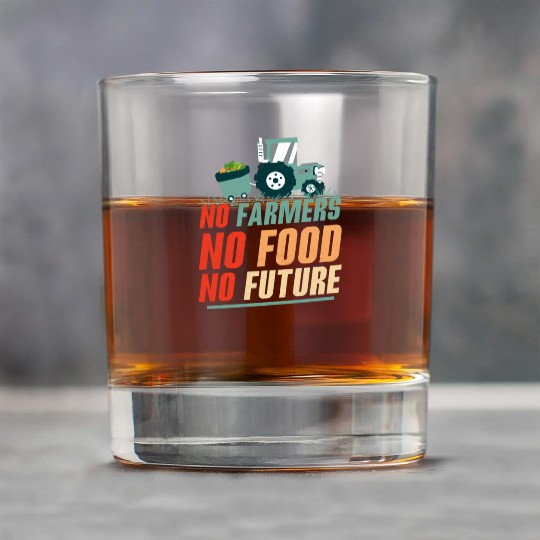 No Farmers No Food No Future Animal Farm Farming Rock Glasses
