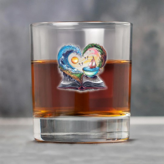 A book is an ocean of adventures. Rock Glasses