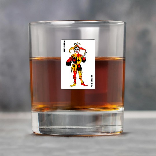 Playing card Joker Rock Glasses