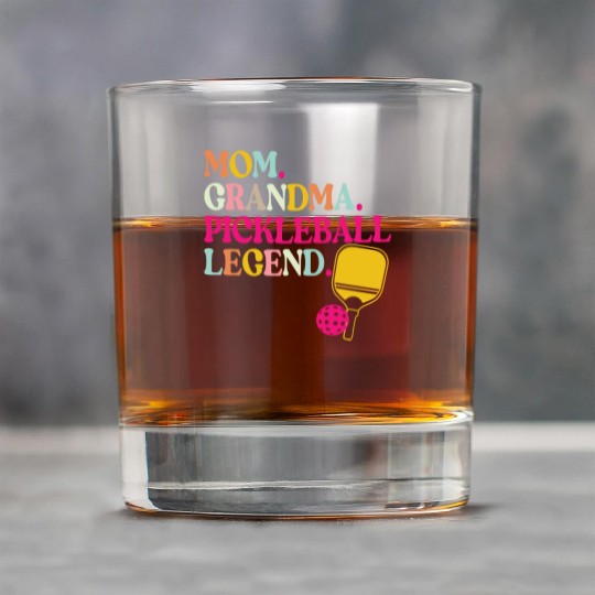 Mom Grandma Pickleball Legend Rock Glasses