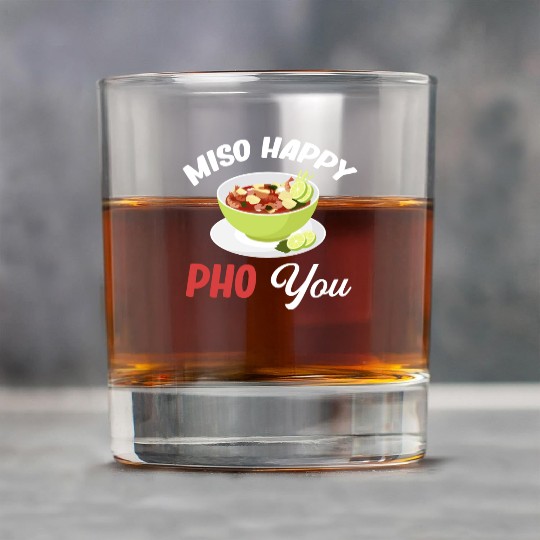 Miso Happy Pho You Asian Chinese Cuisine Rock Glasses