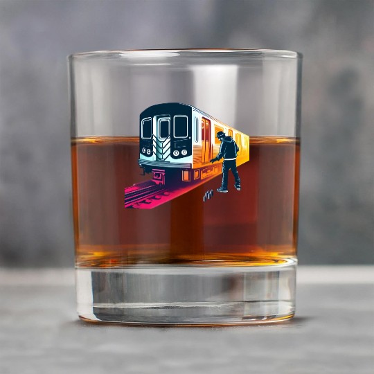 AI Teen at Subway Layup Masked Rock Glasses