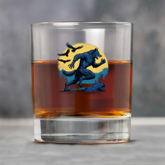 Running Werewolf with Crows Rock Glasses