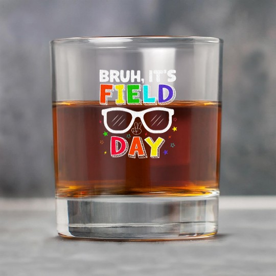 Bruh It's Field Day for Teacher Boys Rock Glasses