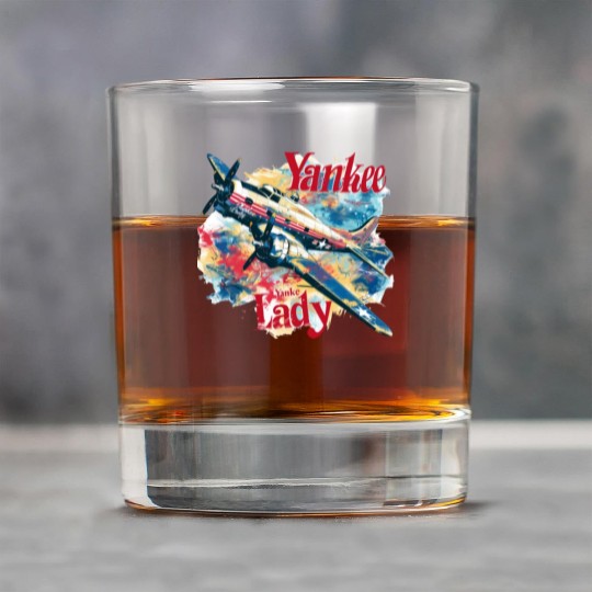 Yankee lady, b 17, bomber Rock Glasses