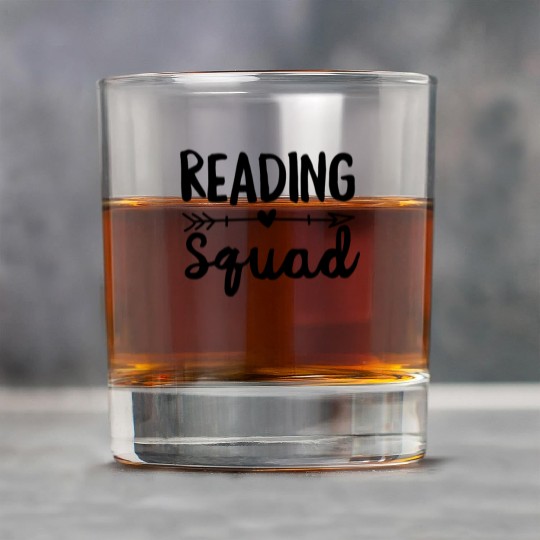 Reading Squad Teacher Appreciation Gift Book Lover Rock Glasses