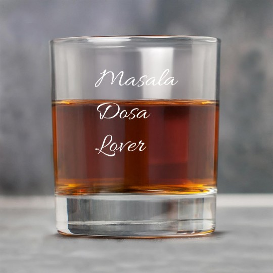 Masala dosa lover Rock Glasses