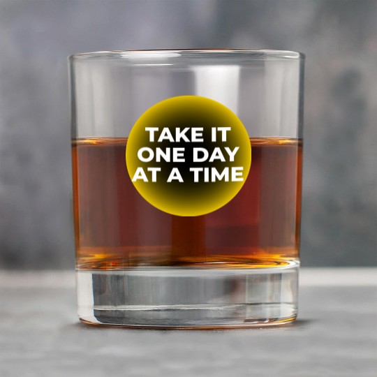 One Day at a Time Rock Glasses