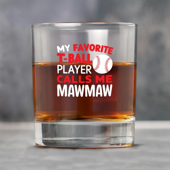 Baseball Grandma Grandmother Grandparents Day Rock Glasses