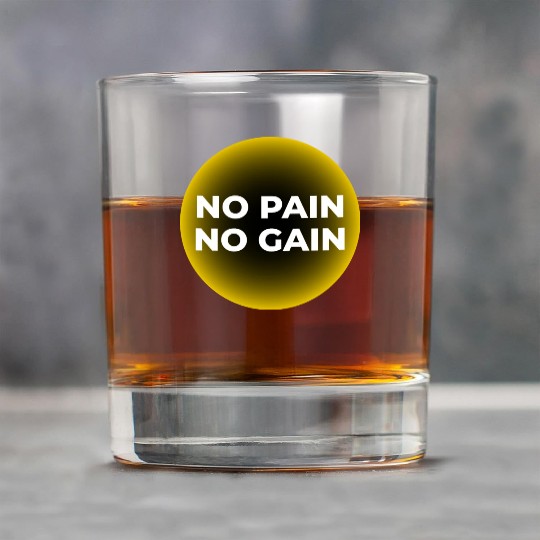 No Pain, No Gain Rock Glasses