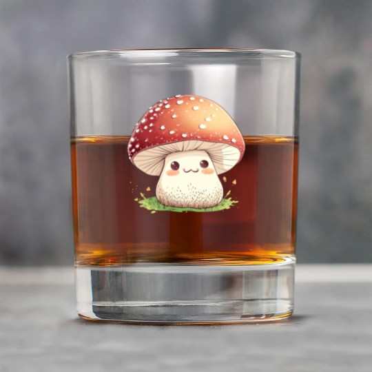 Cute Kawaii Mushrooms Clipart, Cute Mushrooms PNG Rock Glasses