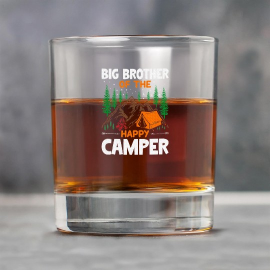 Big Brother of The Happy Camper Hiking Lover Rock Glasses