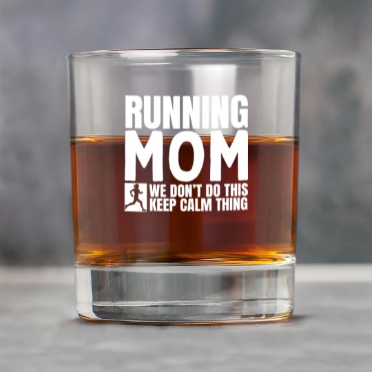 Running Mom Quote Funny Marathon Rock Glasses