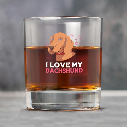 Pet Lover Wirehaired Dachshund Dog Rock Glasses