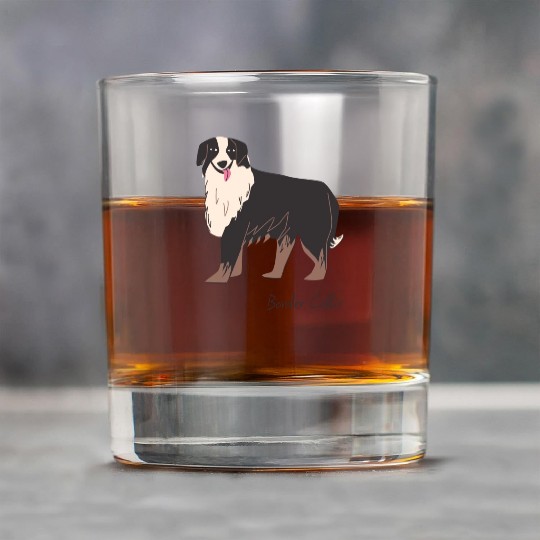 Border Collie Rock Glasses