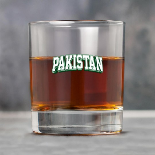 Pakistan cricket player flag Team Pakistan World Rock Glasses