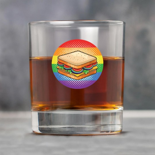 LGBTQ Sandwich Rock Glasses