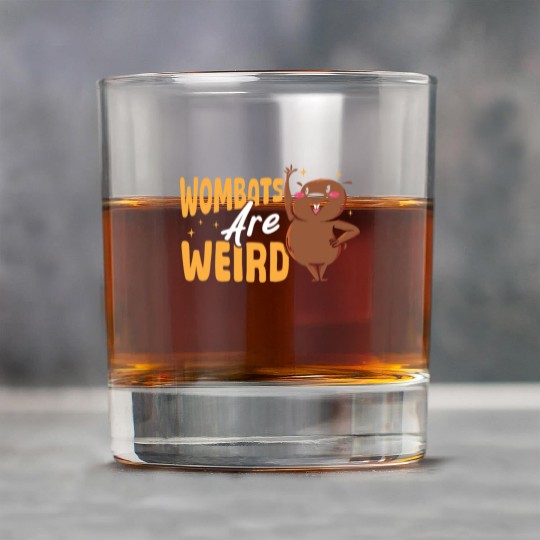 Wombats Are Weird Wombat Merch Rock Glasses