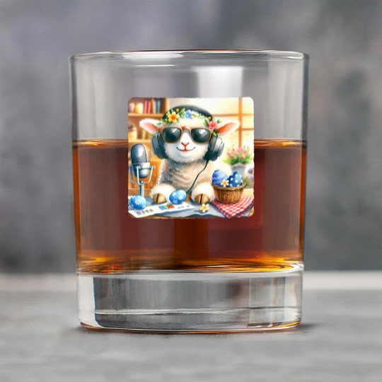 Easter Lamb Cozy Sunglasses Treats Rock Glasses