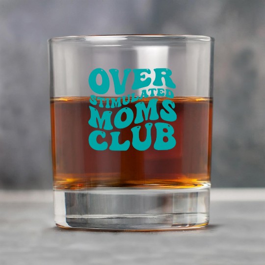 over stimulated moms club Rock Glasses