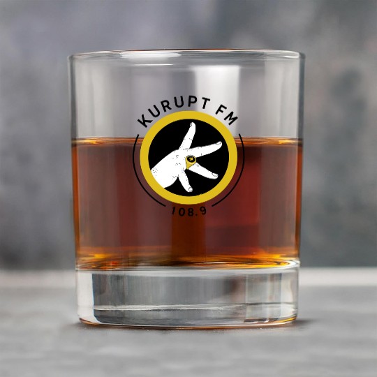 Kurupt FM Logo Classic Rock Glasses