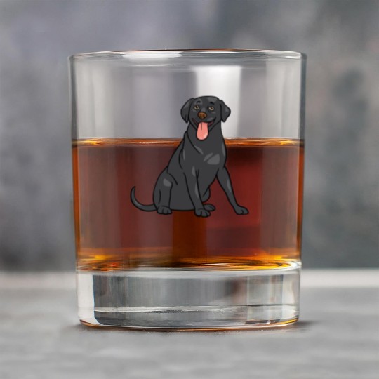 Dog - Black Lab Rock Glasses