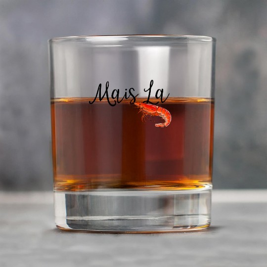 Mais la with shrimp Rock Glasses