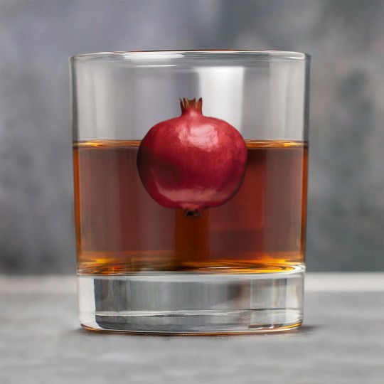 Pomegranate Realistic Rock Glasses