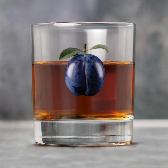 Blackberry Realistic Rock Glasses