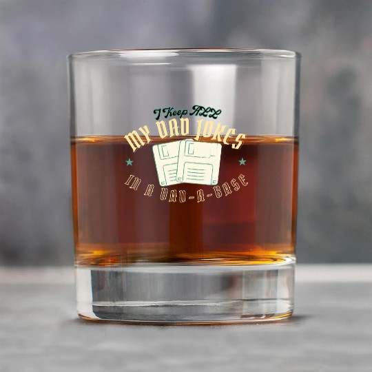 Funny dad jokes from son or daughter fathers day Rock Glasses