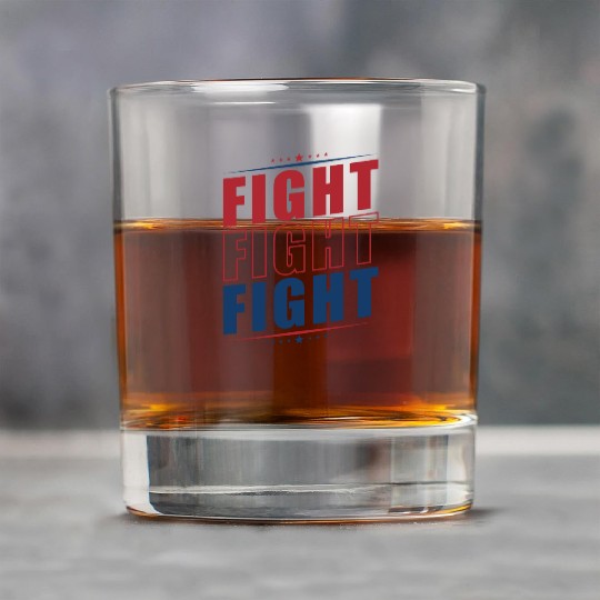 Fight Statement US Presidential Election Trump Rock Glasses